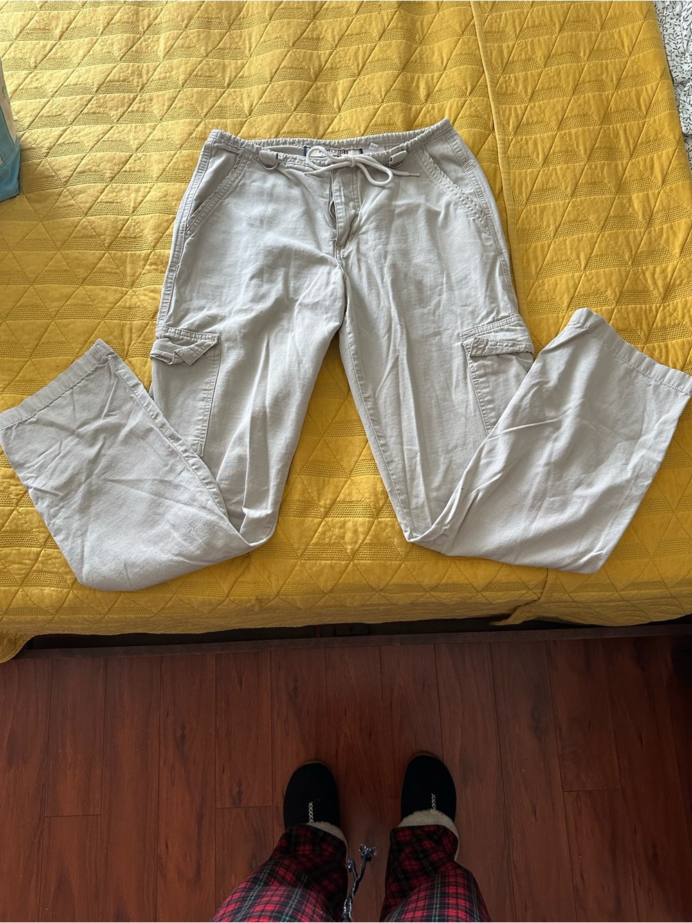 Paris Blues Off-White Cargo Pants